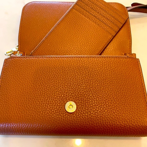 Tory Burch Bag and wallet - Thea Flat Wallet Crossbody bag with wallet insert. - Picture 7 of 15